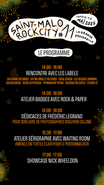 Story SMRC 2025 Programme Samedi